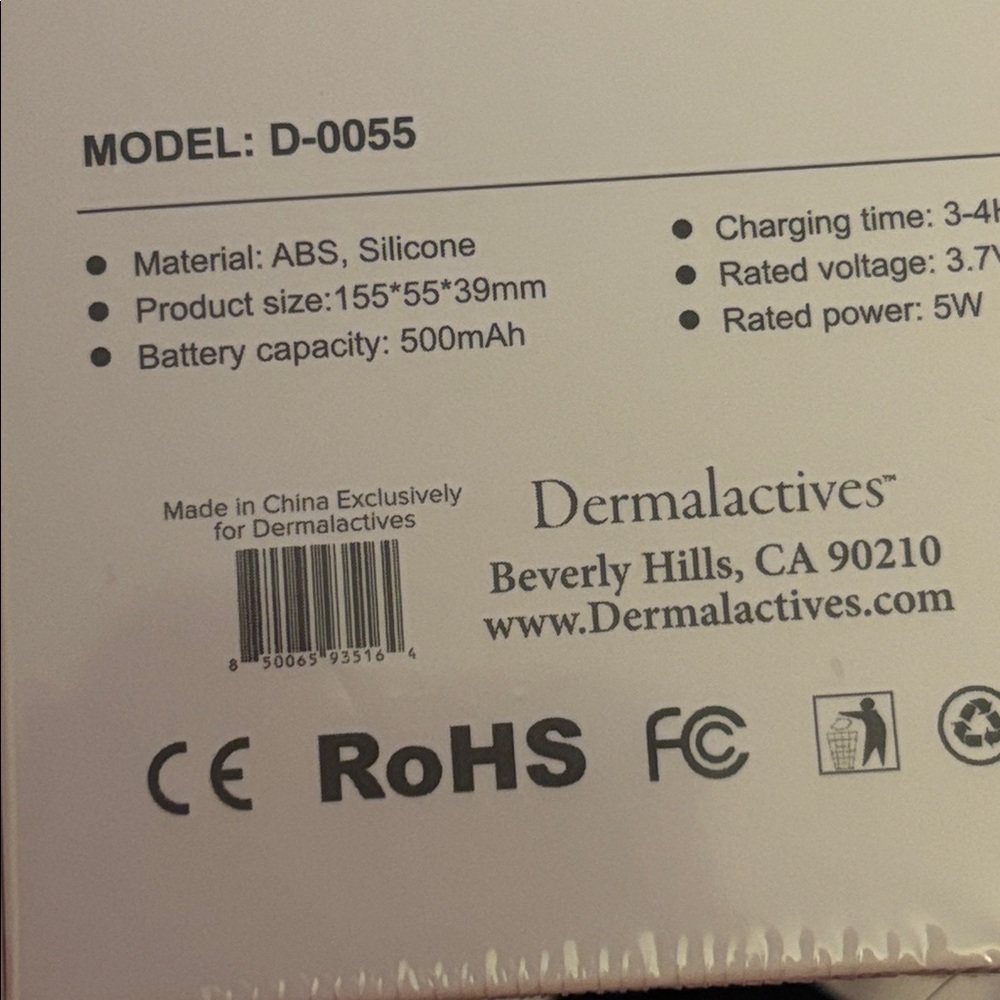 Dermalactives PureSkin + Cleansing Brush Blue Silicone with 5 Cleaning Modes - Picture 9 of 9